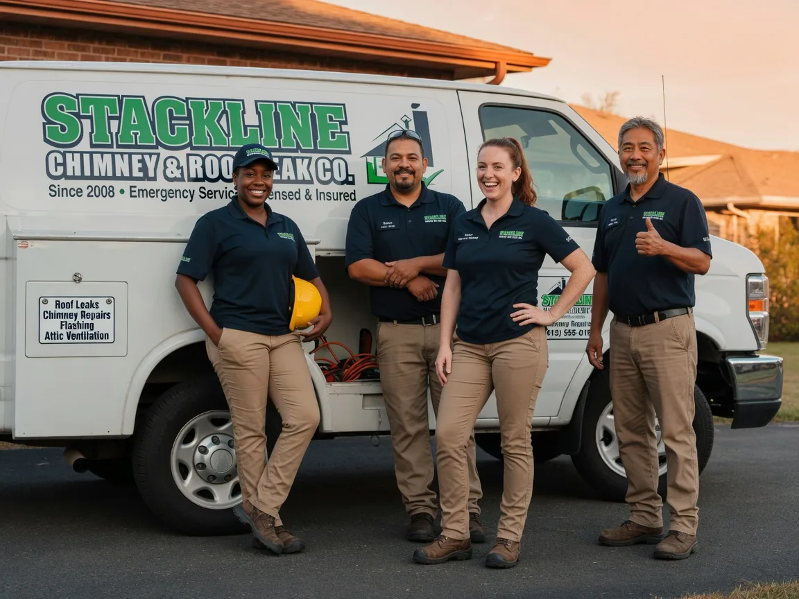 Chimney flashing repair company in Waterbury, VT
